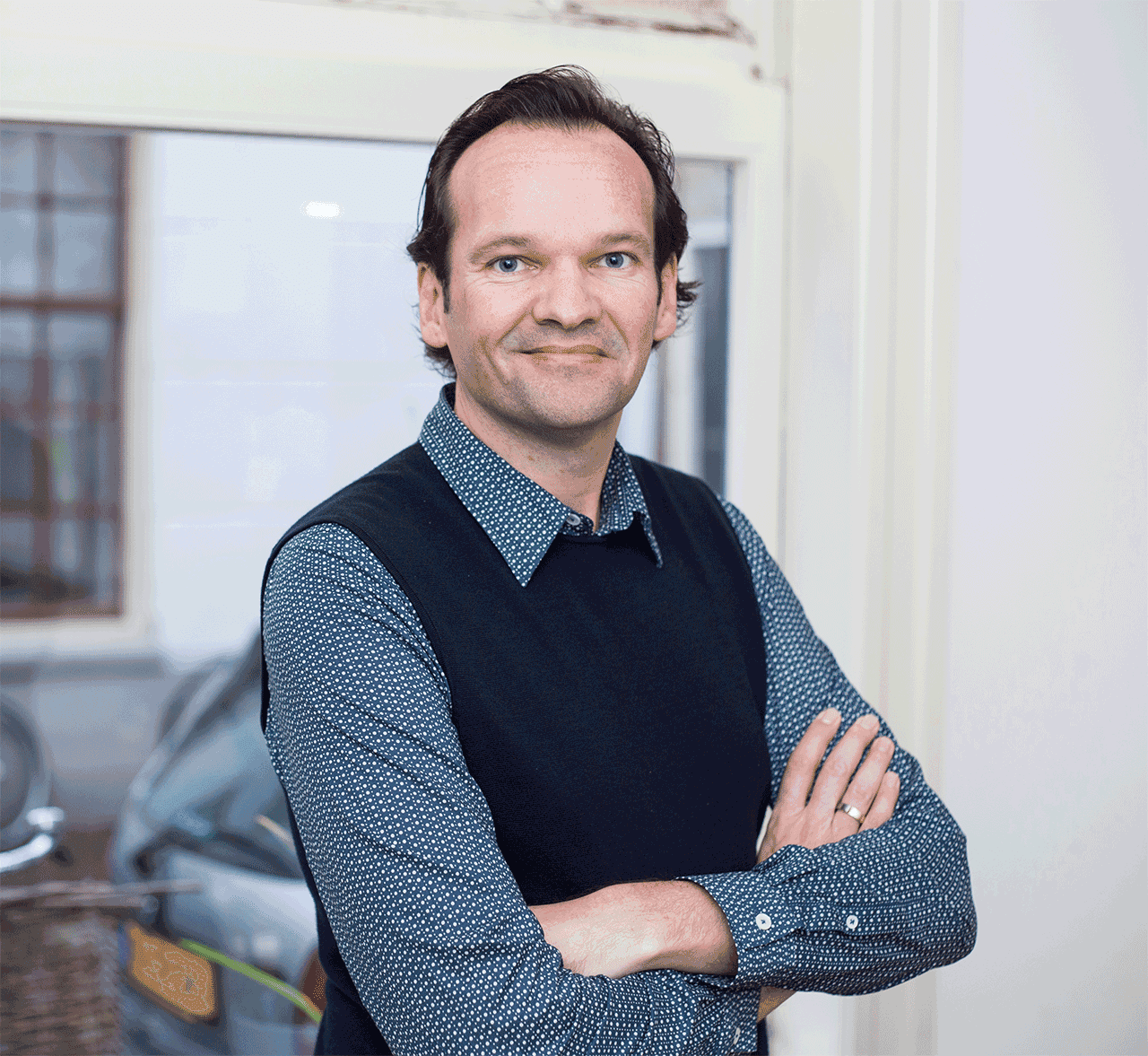 Portret van Mark, advocaat bij Leidraad Advocaten
